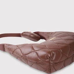 Caprese Textured Structured Hobo Bag image 4