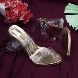 Misto Comfortable Open Toe Block Heels With Ankle Loop-24