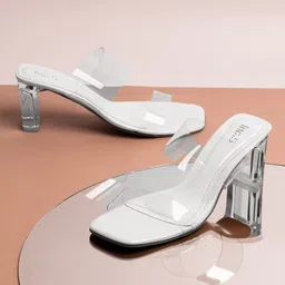 Inc 5 Open Toe Two Strap Block Heels-15