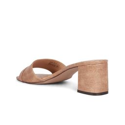 Nine West Textured Open Toe Block Heels image 3