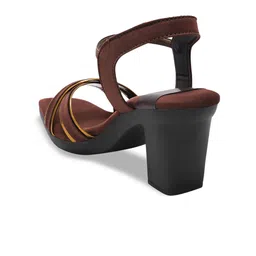 Try Me Strappy Open Toe Block Heels image 5