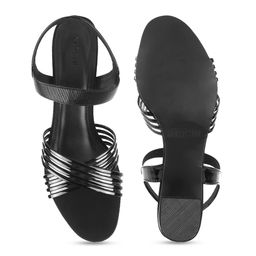 Mochi Strappy Open Toe Block Heels image 5