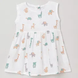 The Boo Boo Club White Sustainable Organic Cotton Dress-25