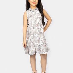 Peppermint Girls Peach-Coloured Shirt Dress-image-89