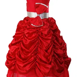 Samsara Couture Silk Fit And Flare Dress-picture-28