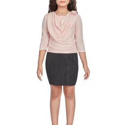 Peppermint Cowl Neck Sheath Dress-17