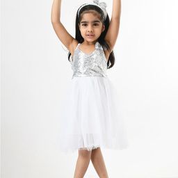 Bella Moda Girls Embellished Satin Dress-picture-26