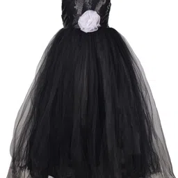 Samsara Couture Black Embellished Net Maxi Dress-picture-25