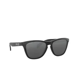 OAKLEY Men Grey Lens & Black Square Sunglasses with UV Protected Lens-25