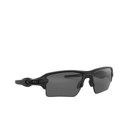 OAKLEY Men Grey Lens & Black Rectangle Sunglasses with UV Protected Lens 8901279918817-4