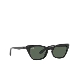 Ray-Ban Junior Unisex Green Lens & Black Sunglasses with UV Protected Lens 8056597553230-image-12
