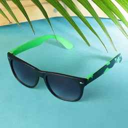 PASSION PETALS Kids Polarised UV Protected Lens Rectangle Sunglasses 11-14greensunglasses-image-33