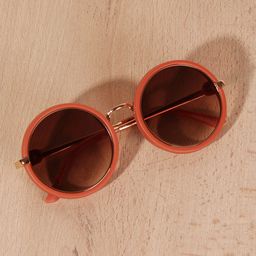DukieKooky Kids Round Sunglasses with UV Protected Lens-image-89