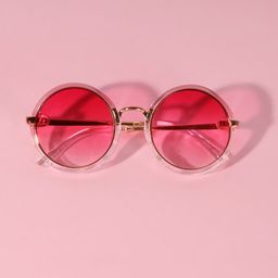 DukieKooky Kids Round Sunglasses with UV Protected Lens-45