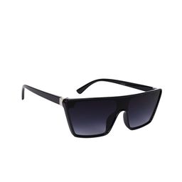 NuVew Unisex Wayfarer Sunglasses With UV Protected Lens ES_15457-30-NW-8236-BLK-BLK-WF-17
