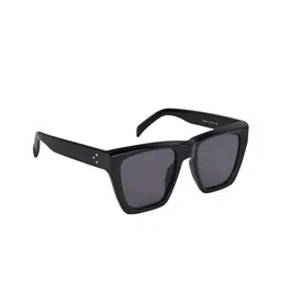 NuVew Unisex Oversized Sunglasses with UV Protected Lens ES_16454-32-NW-3527-BLK-BLK-OSWF-0