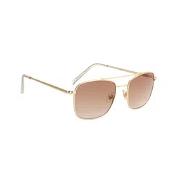 ROYAL SON Full Rim Square Sunglasses With Soft Pouch RS0028AV-R1-14
