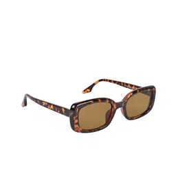 NuVew Unisex Rectangle Sunglasses with UV Protected Lens-ES_16479-32-NW-3556-BRW-oBRW-RT-2