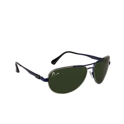 AISLIN Men Aviator Sunglasses with UV Protected Lens ES_14287-5-AS-3456-G15-BLSV-AVWA-G15-11