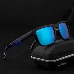 Eyewearlabs  Oversized Lens with Polarised and UV Protected Sunglasses SC1EL1117 image 1