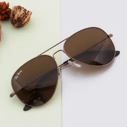 Ted Smith Unisex Aviator Sunglasses-27