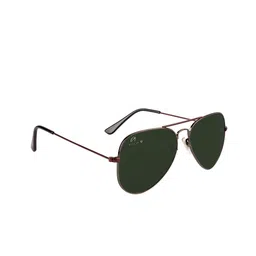 AISLIN Unisex Aviator Sunglasses with UV Protected Lens ES_14000-5-AS-3025-G15-15