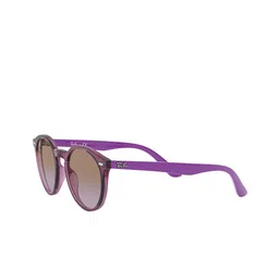 Ray-Ban Junior Full Rim Round Sunglasses with UV Protected Lens 8056597186629-52