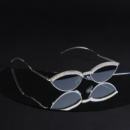 HAUTE SAUCE by  Campus Sutra Women Cateye Sunglasses With UV Protected Lens Sunglasses-14