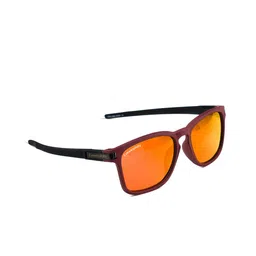 Eyewearlabs Lens & Square Sunglasses With Polarised Lens CFalloutOrangeSC1EL1151 image 2
