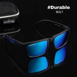 Eyewearlabs  Oversized Lens with Polarised and UV Protected Sunglasses SC1EL1117 image 4
