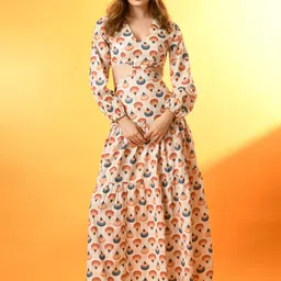 all about you Women Printed Drop-Waist Dress-image-48