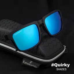 Eyewearlabs  Oversized Lens with Polarised and UV Protected Sunglasses SC1EL1117 image 5