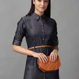 SHOWOFF Women Black Shirt Collar Dress-picture-34
