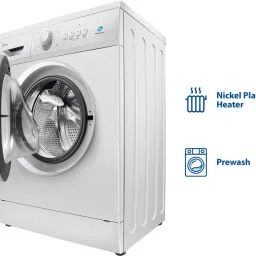 midea 6 kg Fully Automatic Front Load with In-built Heater White image 3
