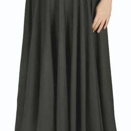 Women Solid Regular Grey Skirt-picture-31
