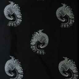 Unstitched Crepe Kurta Fabric Printed-image-78