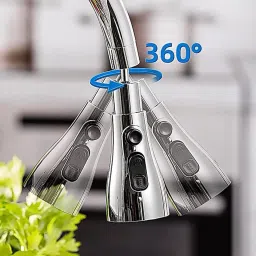 nelly Tap Extender for Kitchen Sink, Flexible Faucet with Tap Extension for Convenient Faucet Nozzle image 3