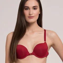 MAKCLAN Plunge Bra - Medium Coverage Underwired Lightly Padded-image-43