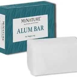 Alum Bar (Fitkari) Pack of 1 Shaving Bar 100% Pure Potassium Alum Stone-19