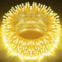 22 LEDs 6.5 m Yellow Steady Bulb Rice Lights-20