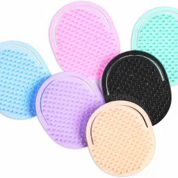 lntt Portable Thin Pocket Hair Comb, Scalp Massager (Oiling and Shampooing) image 4