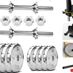 Home Gym Set, Steel Dumbbell Set, Steel Dumbbell Plates Adjustable Dumbbell Fitness Accessory Kit Kit-image-34