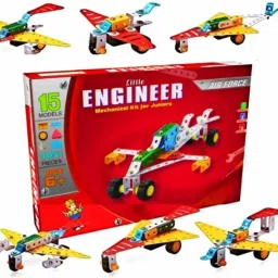 Little Engineer Airforce Mechanical Kit for Kids Building Construction Toys-image-90