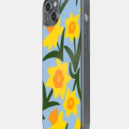 macmerise Impact Resistant Floral Printed iPhone 14 Plus Back Case Mobile Accessories-57