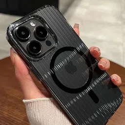 Luxury Kase Solid Printed iPhone 15 Pro Back Case Mobile Accessories-image-95