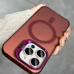 Luxury Kase Solid Printed iPhone 15 Pro Back Case Mobile Accessories-image-82