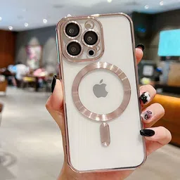 Luxury Kase Plating Magnetic Soft Cover iPhone 15 Pro Back Case-image-89