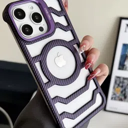 Luxury Kase Solid Printed iPhone 15 Pro Back Case Mobile Accessories-image-67