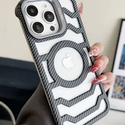 Luxury Kase Solid Printed iPhone 15 Pro Back Case Mobile Accessories-image-65