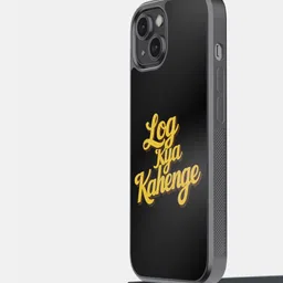 macmerise Impact Resistant Typography Printed iPhone 14 Back Case Mobile Accessories-14